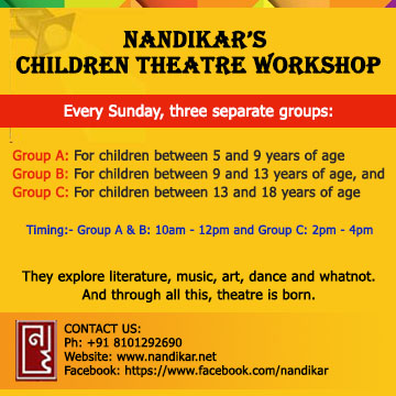 Nandikar's Children Theatre Workshop